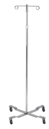 Pole IV drive™ 2-Hook 4-Leg Chrome Plated Steel  .. .  .  